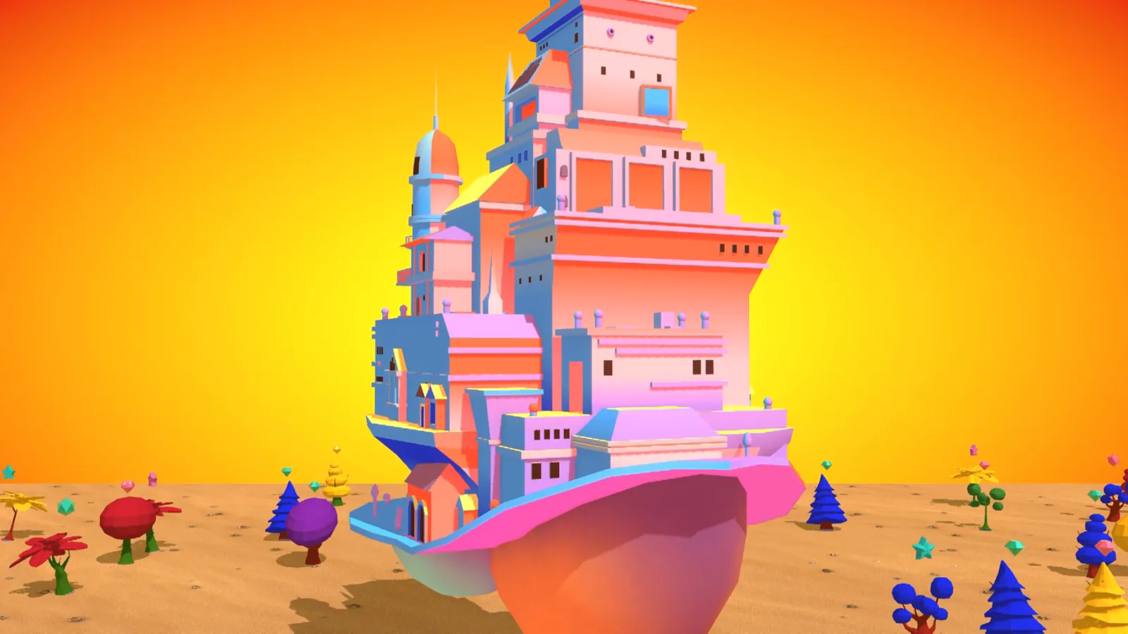 Caravan Synth 메타버스 화면